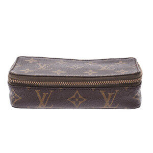 Louis Vuitton Poche Monte Carlo Jewelry Case Brown Accessory